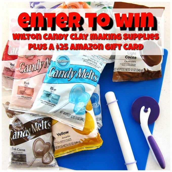 Holiday Giveaway Enter to win Candy Clay Making Supplies & Gift Card
