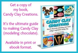 The ultimate guide to making and decorating with candy clay. This 118 page ebook is filled with tips, tricks, and tutorials.