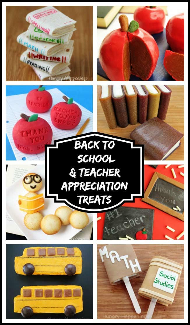Whether you want to surprise your kids when they head back to school or thank a teacher for a job well done, these cute school and teacher's treats will score you an A+.
