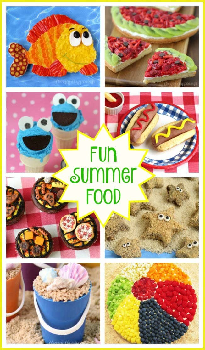 This summer beat the heat by spending time in the kitchen creating cute food for a party or an afternoon snack. See over 100 Summer Fun Recipes that will make any pool party, summer picnic, or lazy afternoon more exciting. 