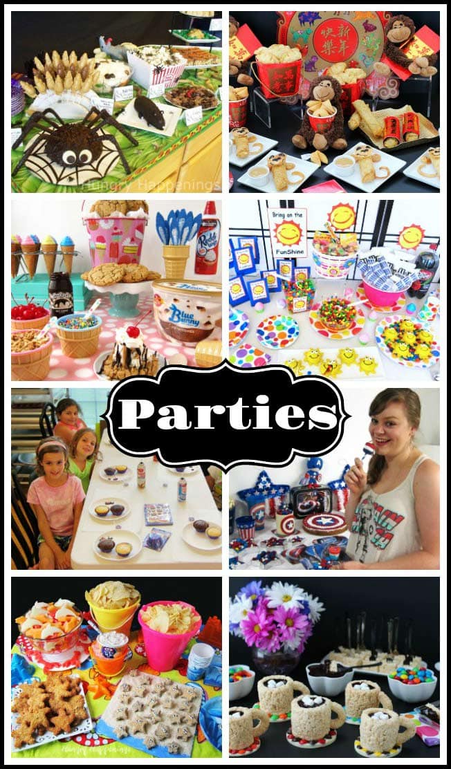 If you are hosting a party you will love all these amazing party planning ideas. You'll find dozens of recipes and decorating ideas for your parties. 