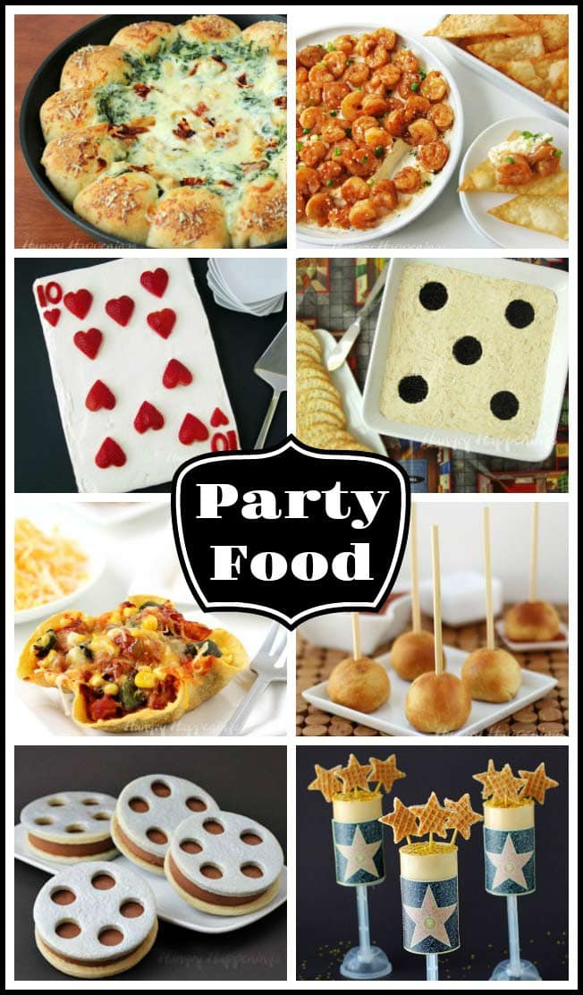 If you are hosting a party and want to make it extra special be sure to check out these fun party recipes. You'll find fun appetizers that can be made for a weekend get together, a game night, or special event like an Academy Award party.