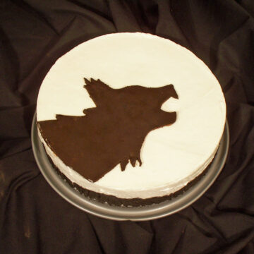 no-bake werewolf cheesecake.