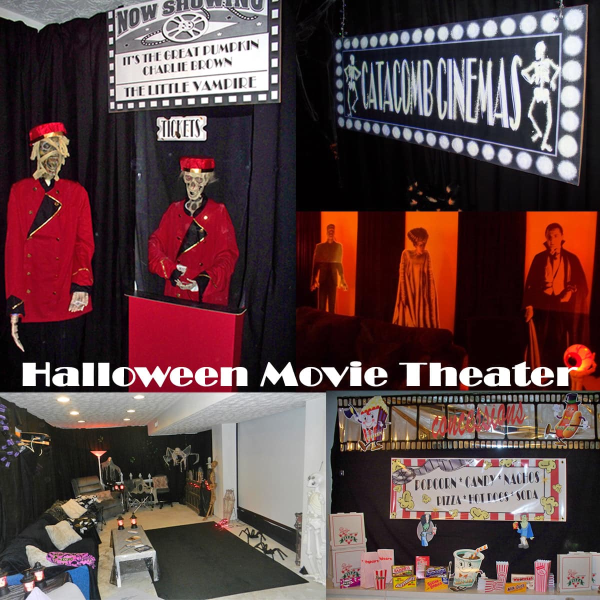 Movie Themed Party Cake topper cake decor Popcorn Cinema Ticket