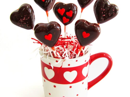 Heart Pop Lollipop Chocolate Candy Mold - 4 Cavity Valentine's Day Treat Maker - View #8