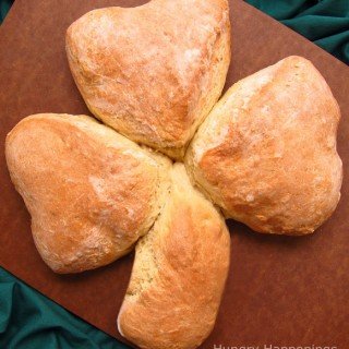 Irish Soda Bread Shamrock for St. Patrick's Day