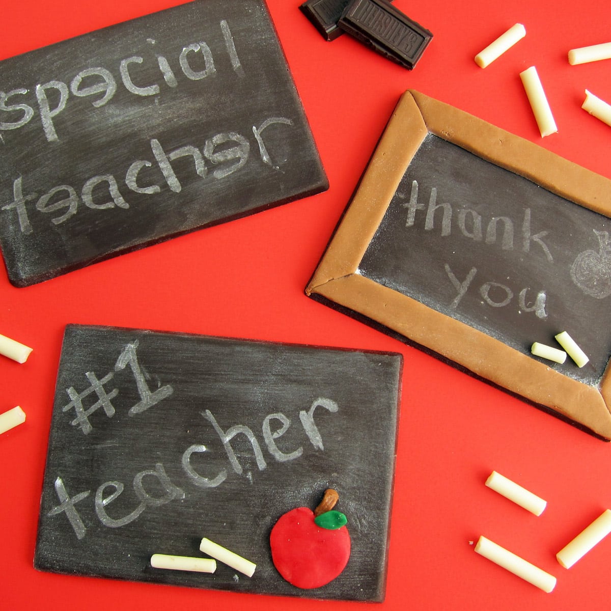 chocolate chalkboards teachers gifts.