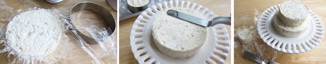 how to put together cheeseball wedding cake