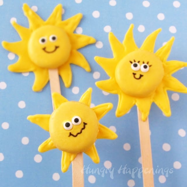 Sunshine Cookie Pops will brighten any day.