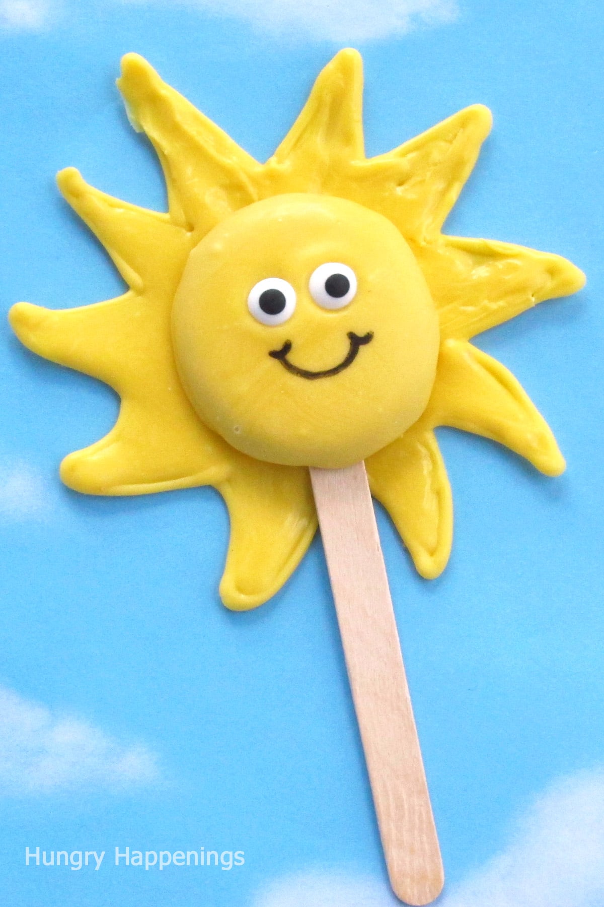 one smiley face sunshine lollipop.