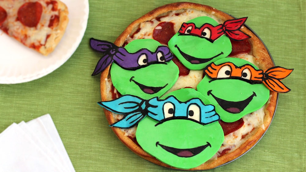 Teenage Mutant Ninja Turtles Pizza