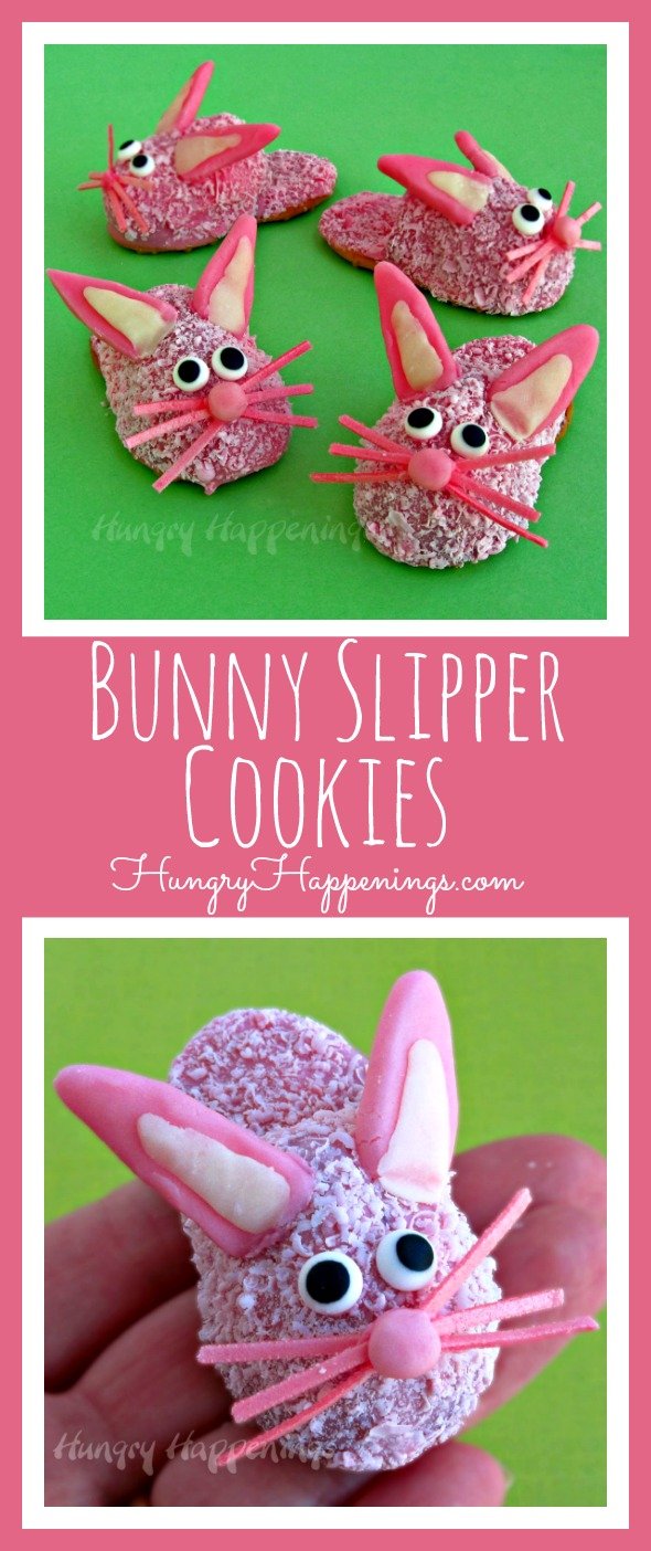  Everyone loves Nutter Butters, so try making these adorable Easter Bunny Cookies - Bunny Slipper Cookies! These festive Easter treats will be a great addition in your Easter Basket!