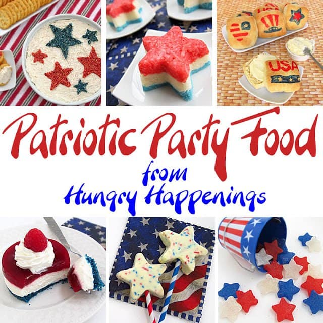 patriotic party food