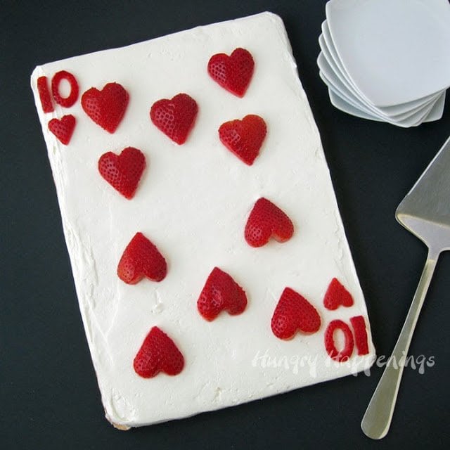 Fruit Pizza Playing Card is the perfect dessert for a Family Game Night. 