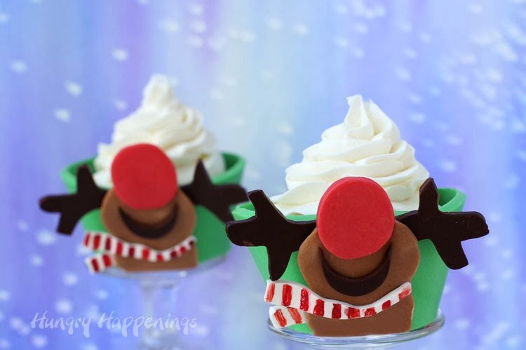 Cute Christmas cupcakes