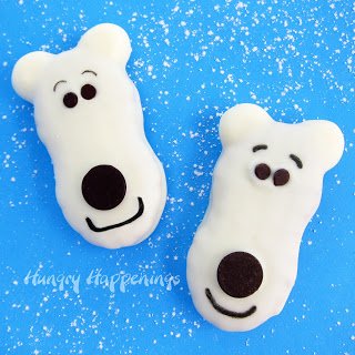 polar bear cookies.