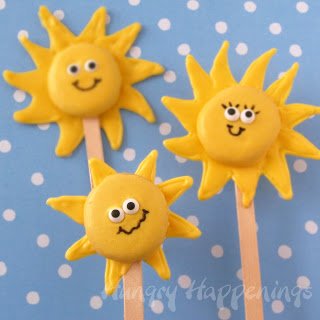Earth Day Sunshine Lollipops