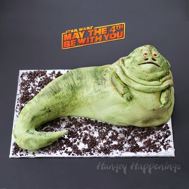 Jabba the Hutt Cake Star Wars character cake