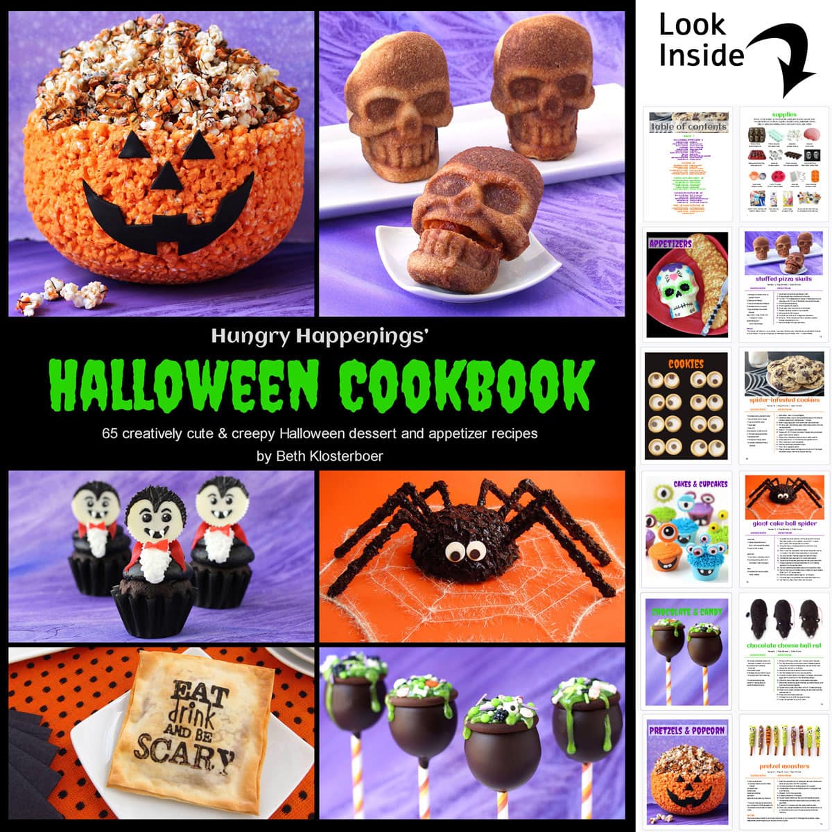 Hungry Happenings Halloween Cookbook
