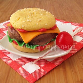 Fun Food for Father's Day - Chilly Cheeseburger Ice Cream Sandwiches | Hungry Happenings