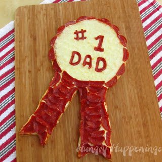 Fun Food for Father's Day - #1 Dad Pizza | Hungry Happenings