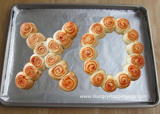 Fun Food for Father's Day - Hugs and Kisses Pinwheels | Hungry Happenings