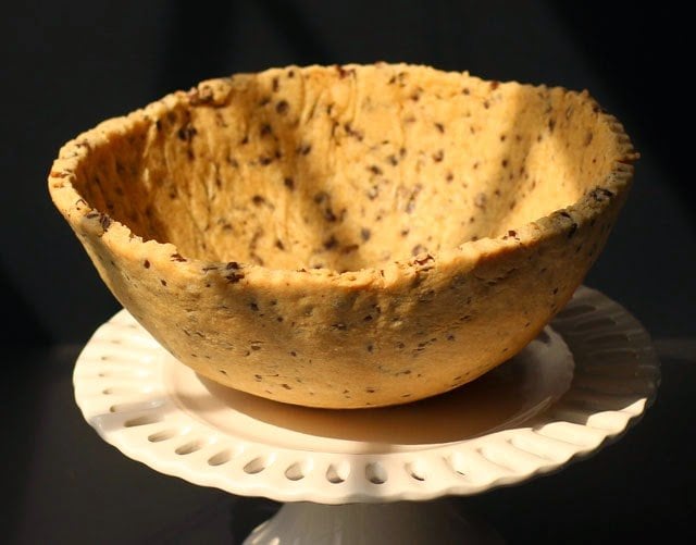 Large Chocolate Chip Cookie Bowl