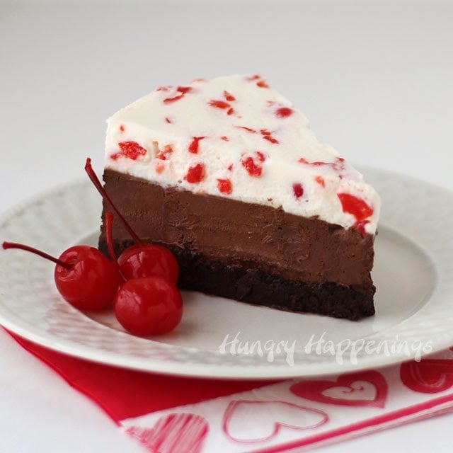 chocolate cherry mousse cake