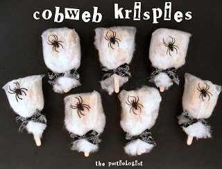 Cobweb Krispies www.ThePartiologist.com