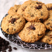 Spider Oatmeal Cookies