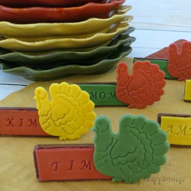 Edible Thanksgiving Placecards www.ThePartiologist.com
