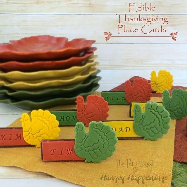 Edible Thanksgiving Place Cards