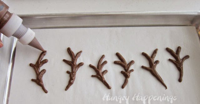 How to make chocolate antlers