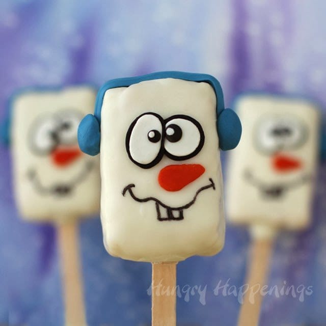Snowman themed treats