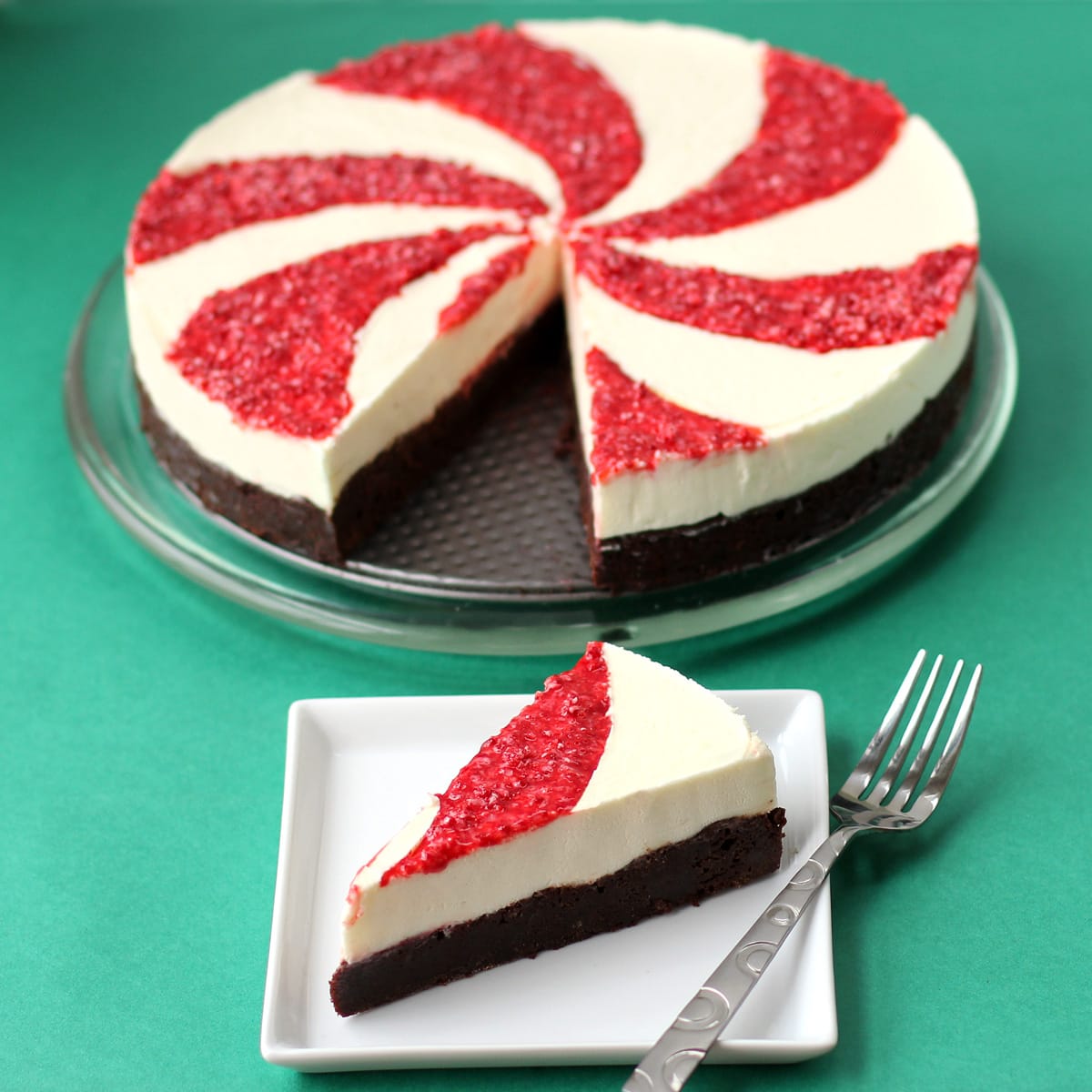peppermint mousse cake