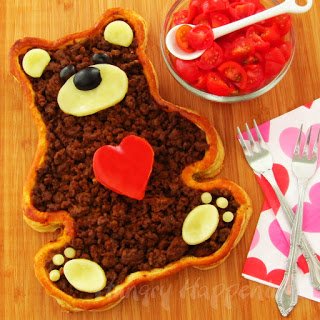 Valentine's Day Teddy Bear food