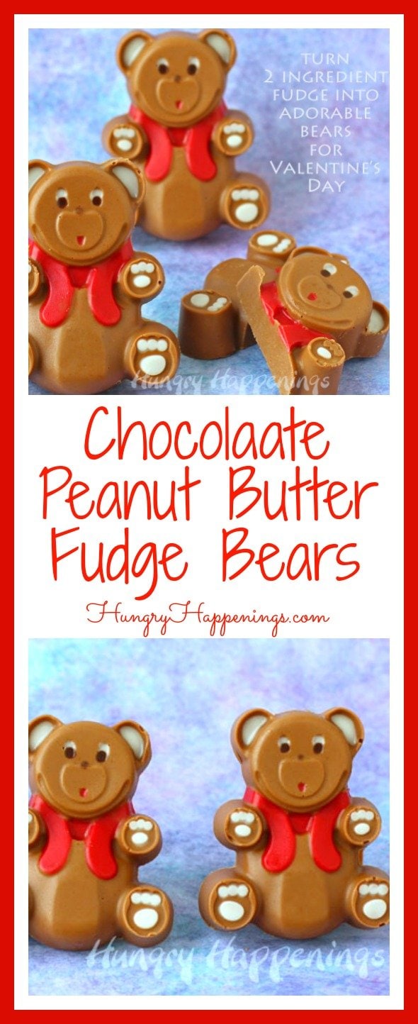 Peanut Butter Fudge Bears
