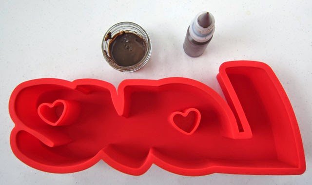 Valentine's Day "Love" Silicone Molds