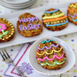 Hash Brown Fritter Easter Eggs