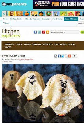 Sweet Ghost Crisps in PBS Parents