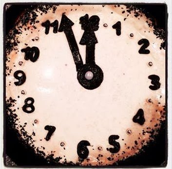 countdown clock cheesecake.