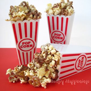 Fun Food for Father's Day - Sweet and Salty Popcorn| Hungry Happenings