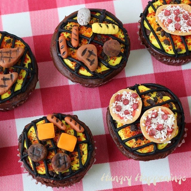 grill cupcakes