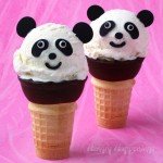 ice cream cone panda bears