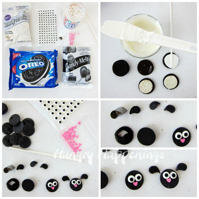 Transform Oreo Cookies into adorably cute Oreo Lambs to put into your Easter baskets. 