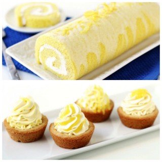 Enjoy one of these tart and sweet desserts. Make a lemon cake roll or a batch of Triple Lemon Cookie Cups.