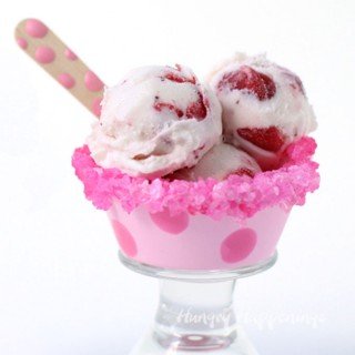 Pink Polka Dot Candy Cups are so pretty and can be filled with ice cream, chocolate, nuts, and more. They are perfect treats for summer, Mother's Day, Valentine's Day, and even Breast Cancer Awareness month.
