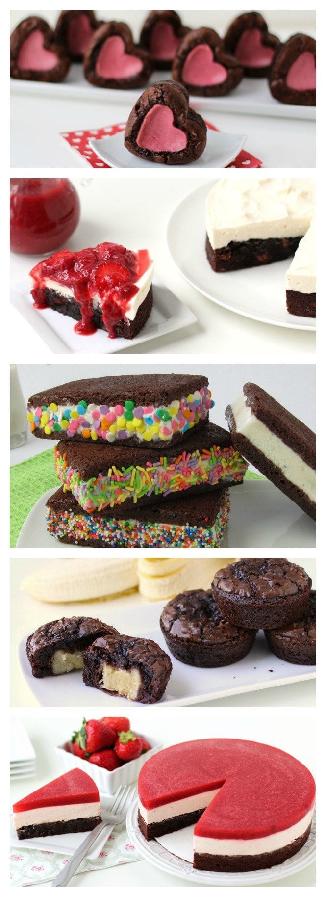 Brownie Dessert Ideas using a boxed mix. 