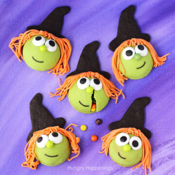 witch cookies filled with candy.