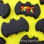 chocolate bat cookies